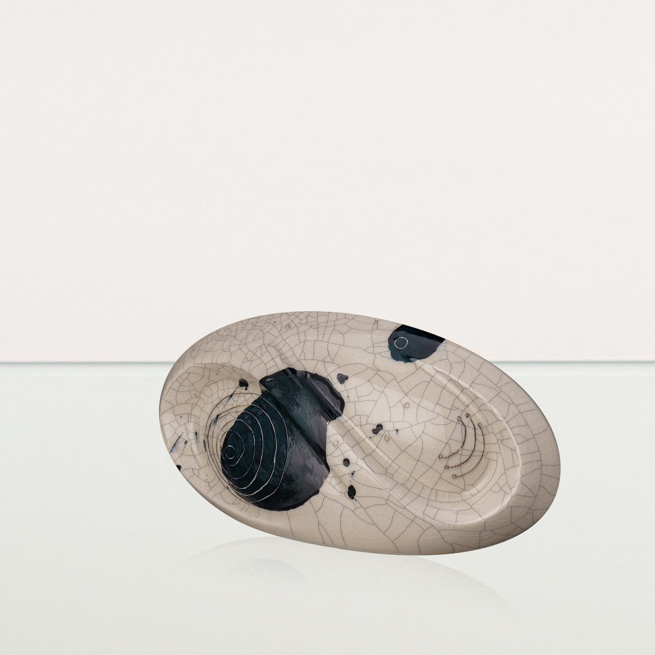 Hand Decorated Eternity Keepsake "Galaxy" - Ceramic Keepsake Urn - Pulvis Art Urns