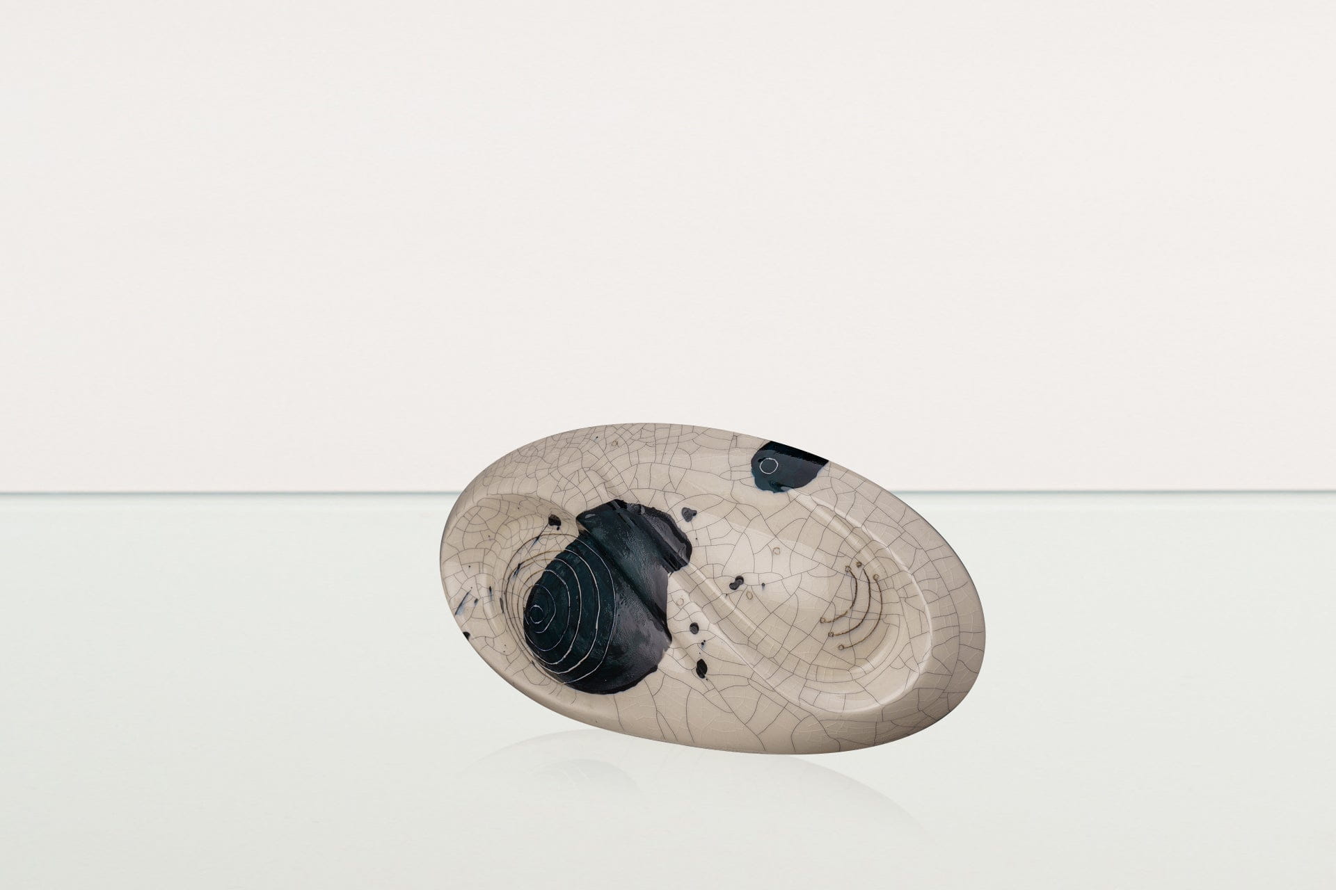 Hand Decorated Eternity Keepsake "Galaxy" - Ceramic Keepsake Urn - Pulvis Art Urns