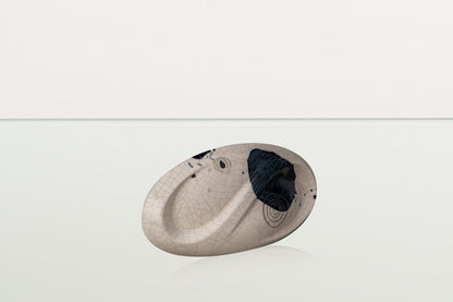 Hand Decorated Eternity Keepsake "Galaxy" - Ceramic Keepsake Urn - Pulvis Art Urns