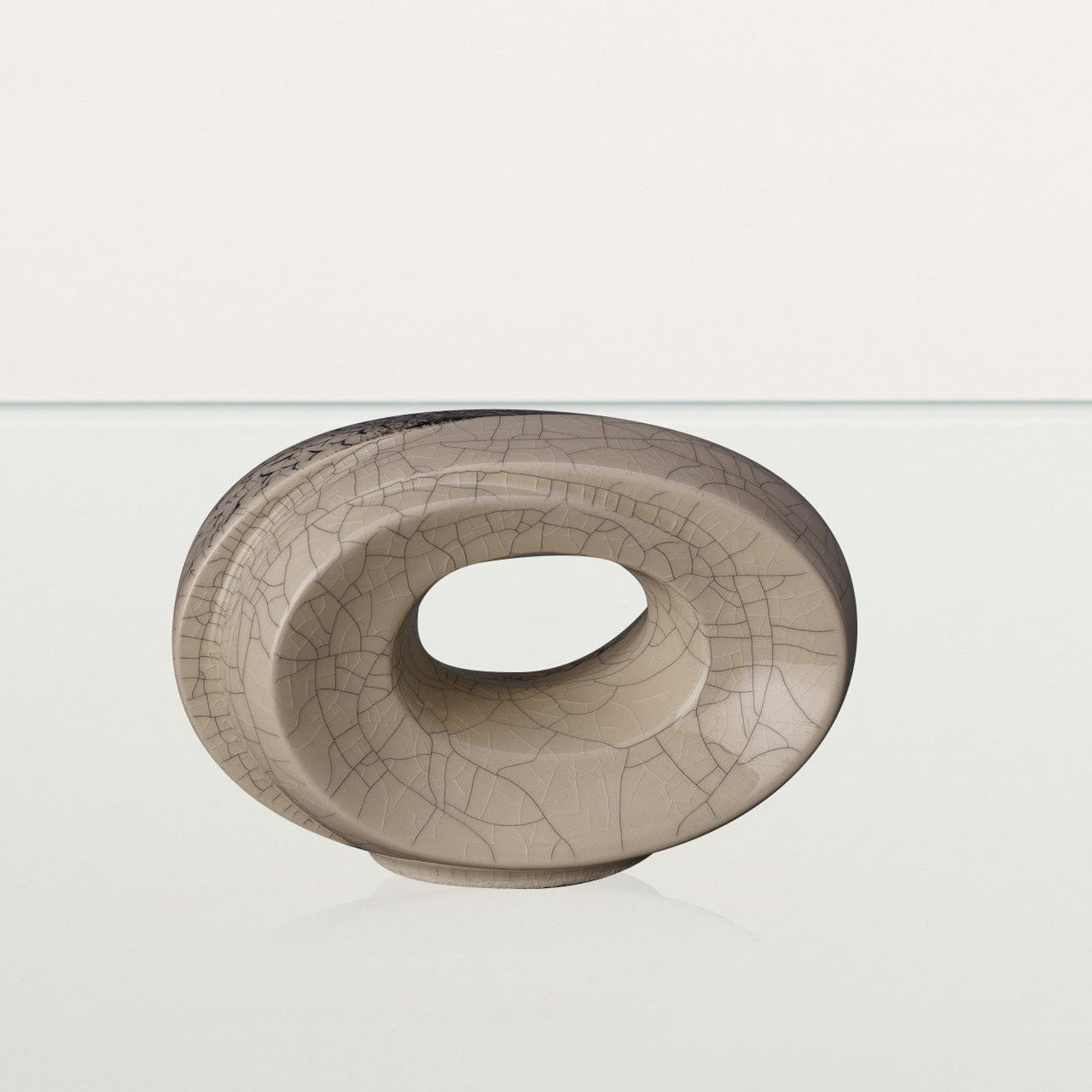 Hand Decorated Keepsake "The Passage - Birds" - Ceramic Keepsake - Pulvis Art Urns