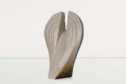 Hand Decorated Urn for Ashes "Guardian - Autumn" - Large Urn | Ceramic - Pulvis Art Urns