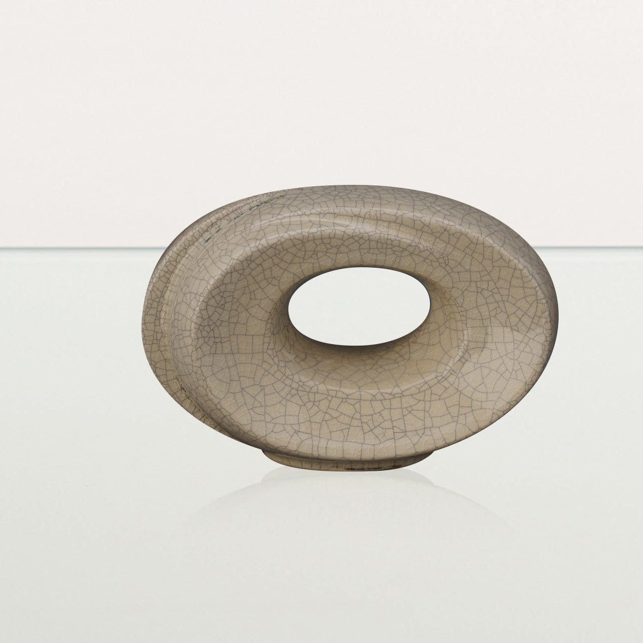 Handmade Decorated Keepsake "The Passage - Dragonflies" - Ceramic - Pulvis Art Urns