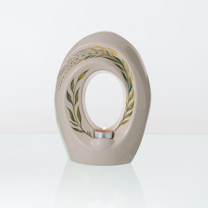 Pulvis Art Urns Exclusive Urn Handmade Decorated Urn "The Passage - Lavender" - Large | Ceramic Urn