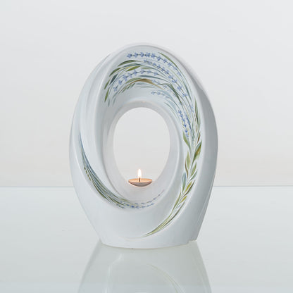 Pulvis Art Urns Exclusive Urn Handmade Decorated Urn "The Passage - Lavender" - Medium | Ceramic