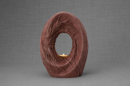 Nappa Leather Cremation Urn "The Passage" - Exclusive Edition - Pulvis Art Urns