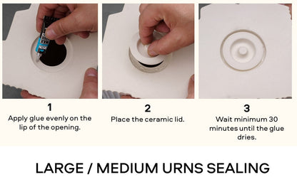 Pulvis Art Urns Extra Ceramic Cap