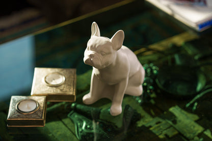 French Bulldog Bundle - 4 Pieces - Portrait | Urn | Nameplate Holder | Scented Candle - Pulvis Art Urns