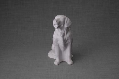 Golden Retriever Bundle - 4 Pieces - Portrait | Urn | Nameplate Holder | Scented Candle - Pulvis Art Urns