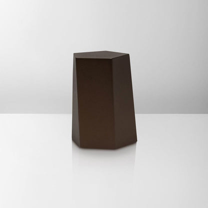 Handmade Urn "Crystal" - Stainless Steel | Copper Matte - Pulvis Art Urns