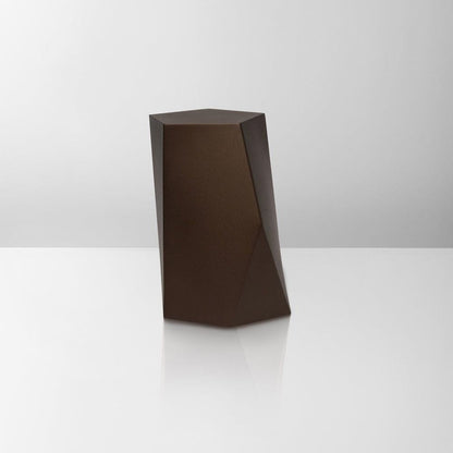 Handmade Urn "Crystal" - Stainless Steel | Copper Matte - Pulvis Art Urns