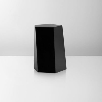 Handmade Urn "Crystal" - Stainless Steel | Pearly Black - Pulvis Art Urns