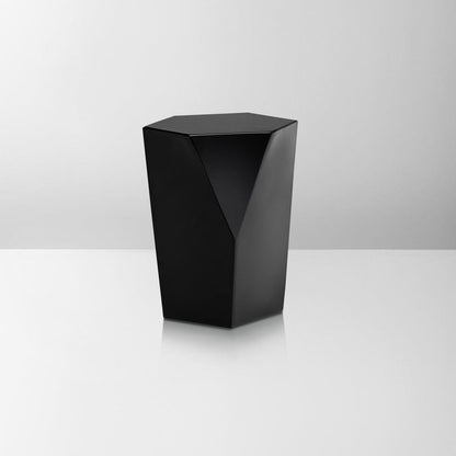 Handmade Urn "Crystal" - Stainless Steel | Pearly Black - Pulvis Art Urns