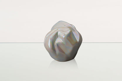 Cremation Keepsake Urn "Precious" - Small Keepsake | Pearly White | Ceramic - Pulvis Art Urns