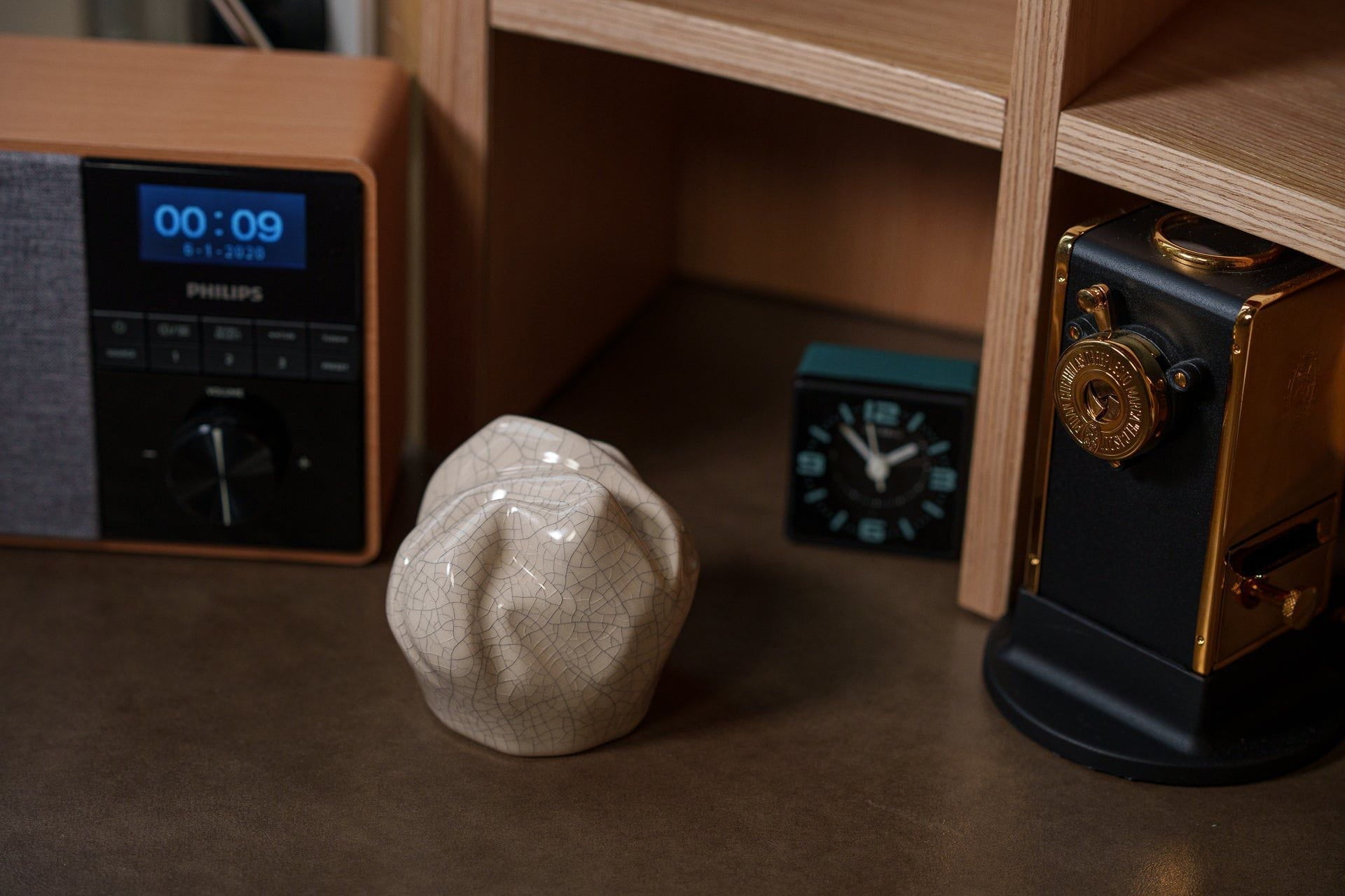 Cremation Keepsake Urn "Precious" - Small Keepsake | Pearly White | Ceramic - Pulvis Art Urns