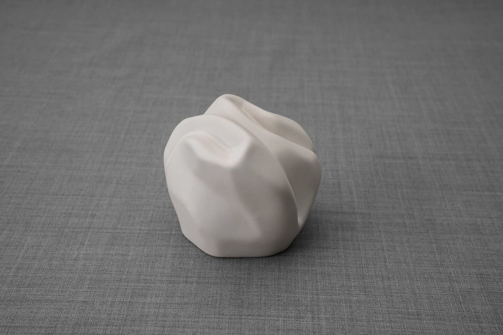 
                  
                    Pulvis Art Urns Keepsake Urn Cremation Keepsake Urn "Precious" - Small | White Matte | Ceramic
                  
                