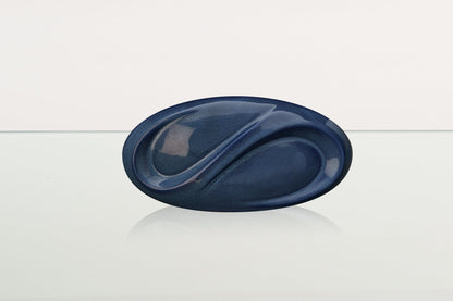 Eternity Handmade Cremation Keepsake Urn - Small | Blue Melange | Ceramic - Pulvis Art Urns