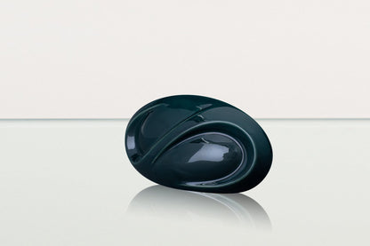 Eternity Handmade Cremation Keepsake Urn - Small Urn | Oxide Green | Ceramic - Pulvis Art Urns