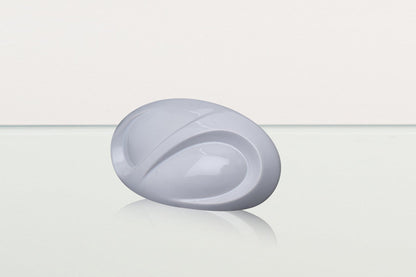 Eternity Handmade Cremation Keepsake Urn - Small Urn | White | Ceramic - Pulvis Art Urns