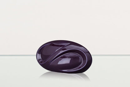 Eternity Handmade Cremation Keepsake Urn - Small | Violet | Ceramic - Pulvis Art Urns