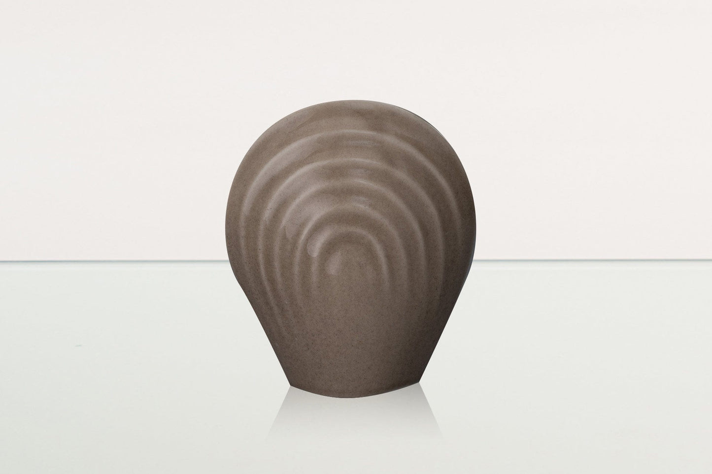 
                  
                    Pulvis Art Urns Keepsake Urn Handmade Cremation Keepsake Urn "Guardian" - Small Urn | Beige Grey | Ceramic
                  
                