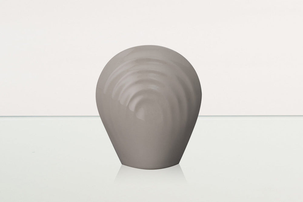 Pulvis Art Urns Keepsake Urn Handmade Cremation Keepsake Urn "Guardian" - Small Urn | Off-white | Ceramic