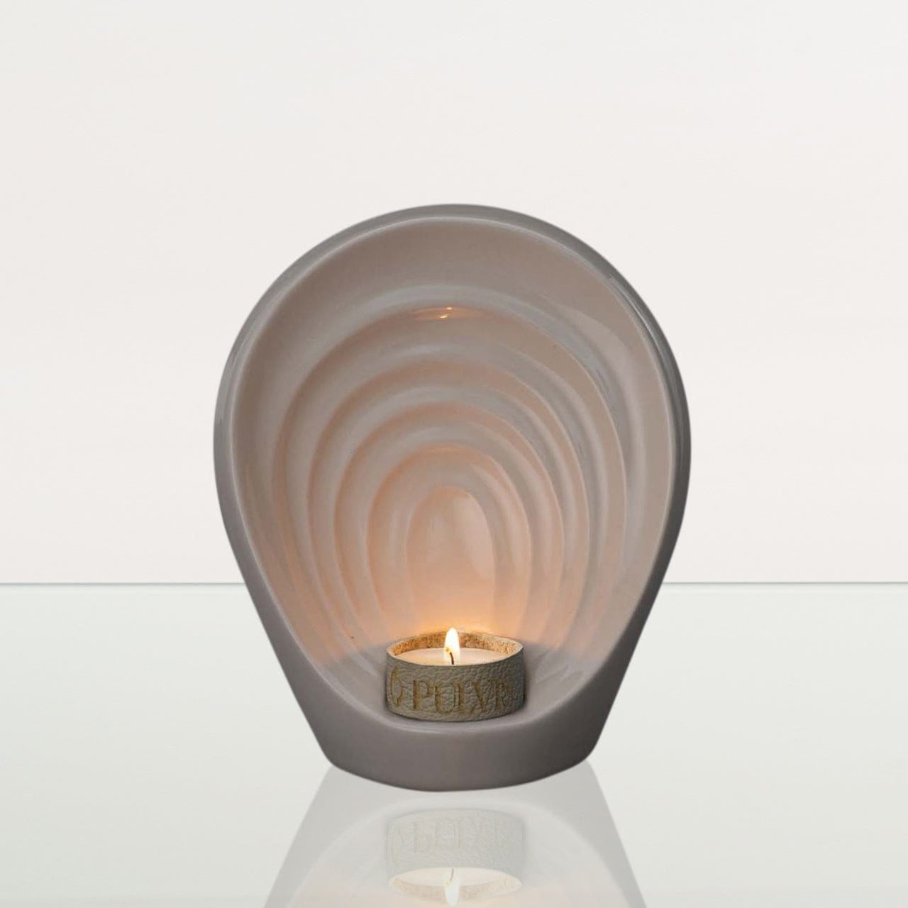 Handmade Cremation Keepsake Urn "Guardian" - Small Urn | Off-white | Ceramic - Pulvis Art Urns