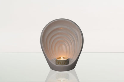 Handmade Cremation Keepsake Urn "Guardian" - Small Urn | Off-white | Ceramic - Pulvis Art Urns