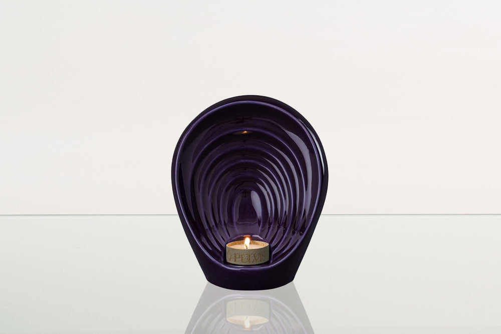 
                  
                    Pulvis Art Urns Keepsake Urn Handmade Cremation Keepsake Urn "Guardian" - Small Urn | Violet | Ceramic
                  
                
