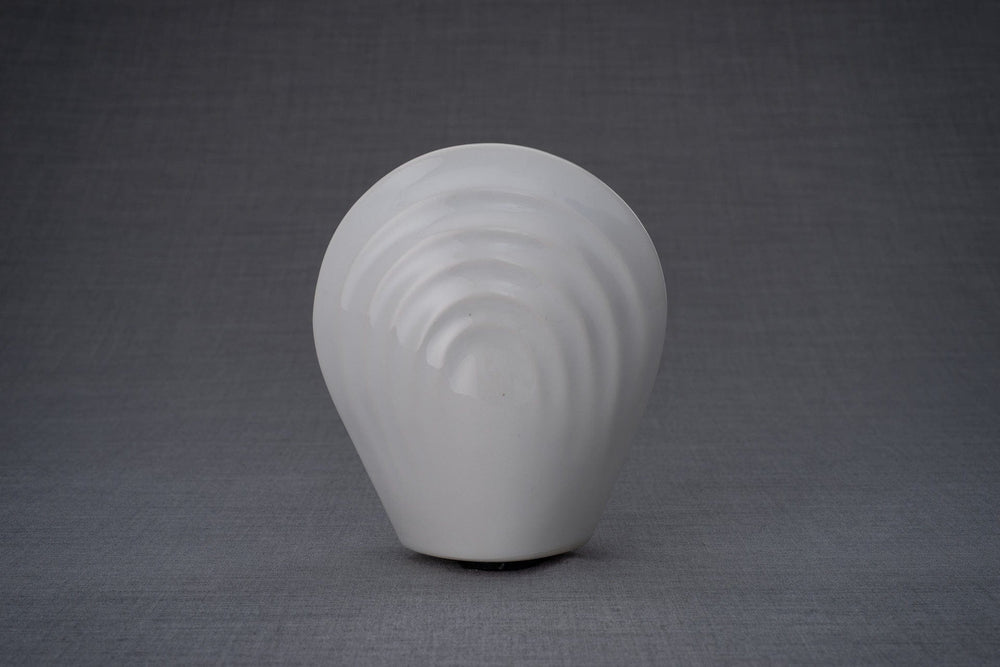 
                  
                    Pulvis Art Urns Keepsake Urn Handmade Cremation Keepsake Urn "Guardian" - Small | White | Ceramic
                  
                