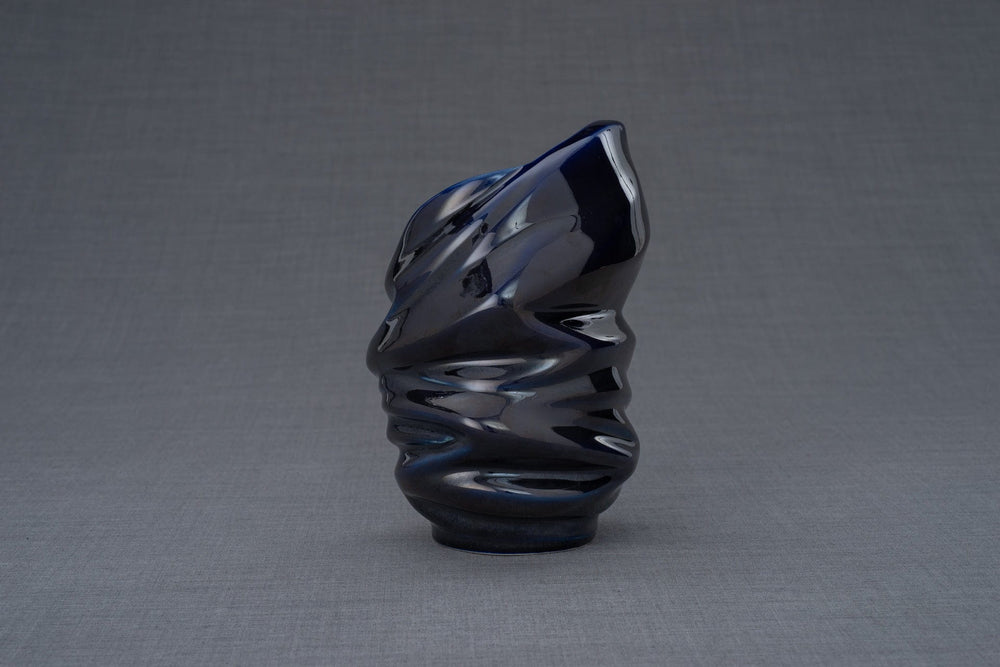 
                  
                    Pulvis Art Urns Keepsake Urn Handmade Cremation Keepsake Urn "Light" - Small | Cobalt Metallic | Ceramic
                  
                