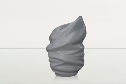 Handmade Cremation Keepsake Urn "Light" - Small Urn | White | Ceramic - Pulvis Art Urns