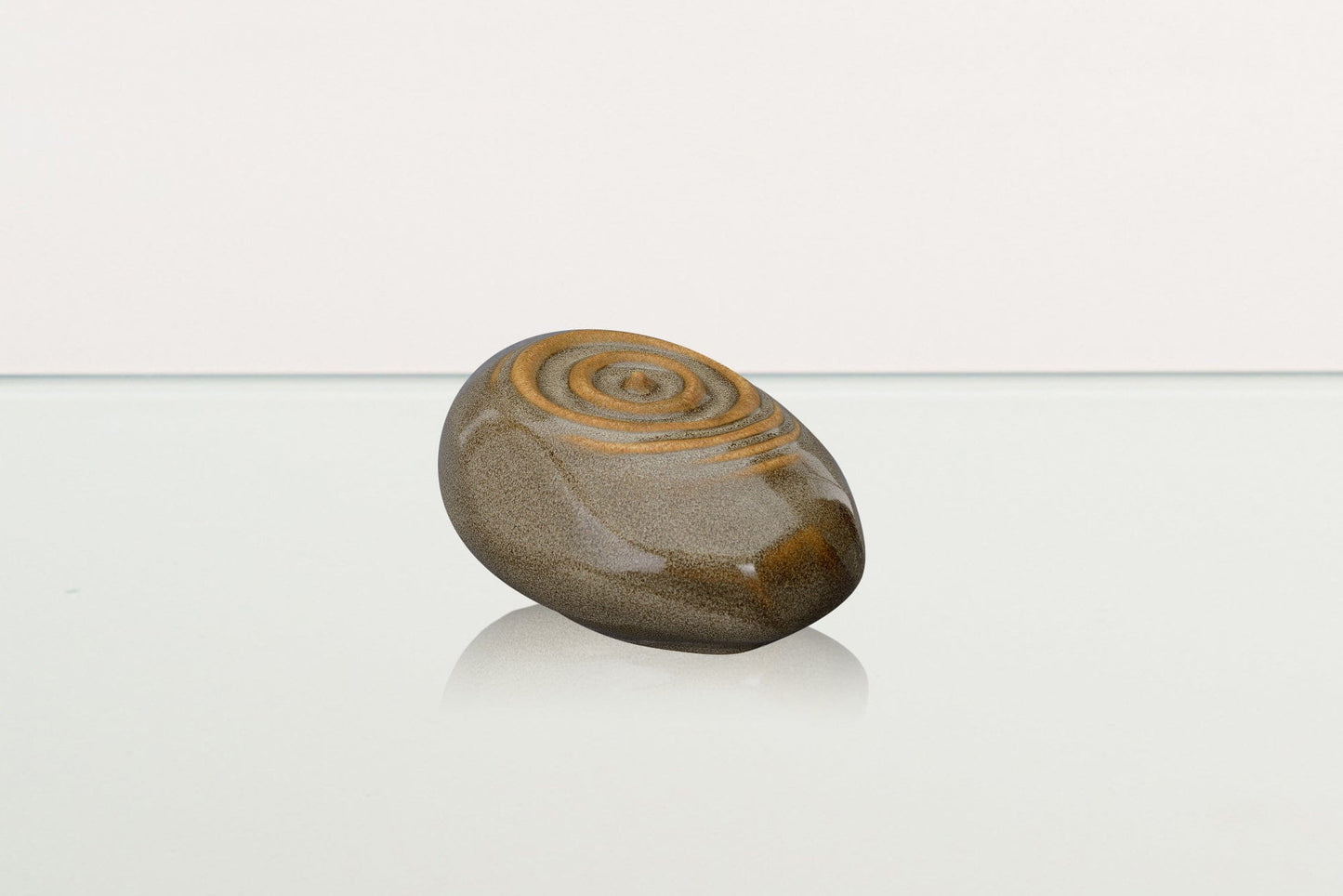 
                  
                    Pulvis Art Urns Keepsake Urn Handmade Cremation Keepsake Urn "Resonance" - Small Urn | Brown Melange | Ceramic
                  
                