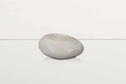 Handmade Cremation Keepsake Urn "Resonance" - Small Urn | Off-white | Ceramic - Pulvis Art Urns