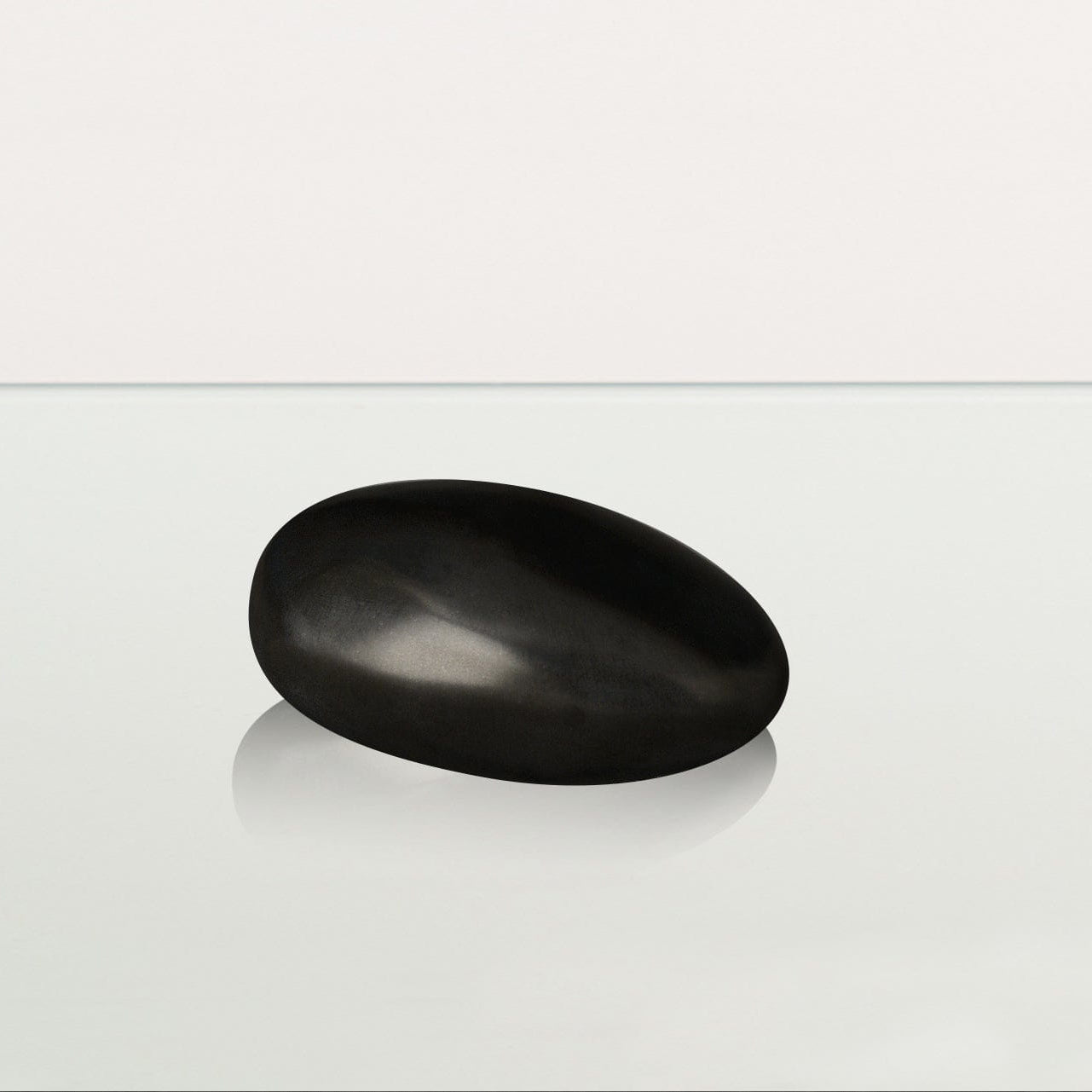 Handmade Cremation Keepsake Urn "Stone" - Small Urn | Dark Matte | Ceramic - Pulvis Art Urns