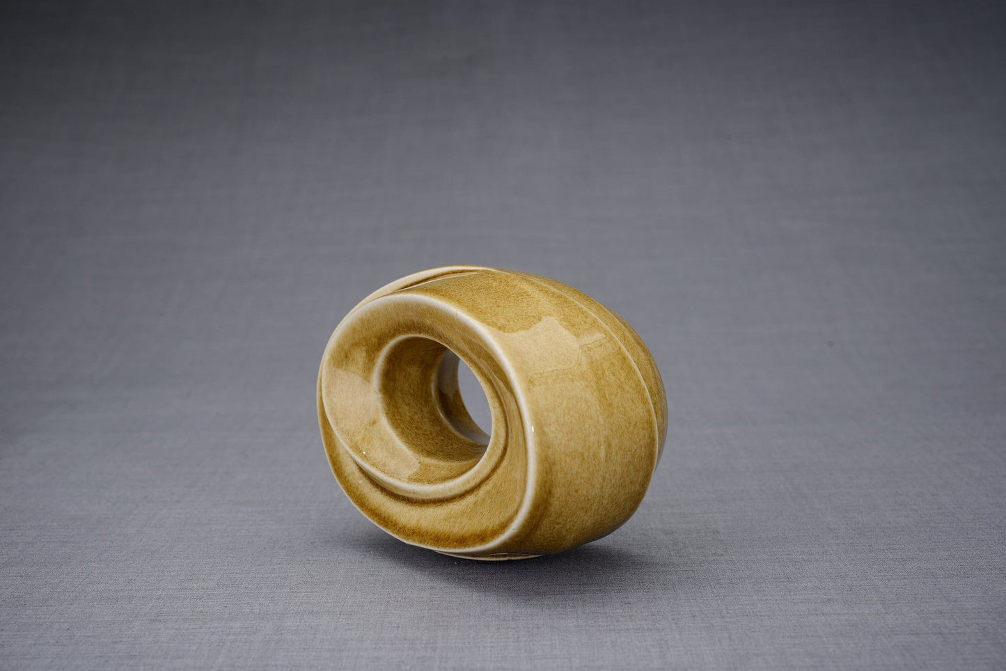 
                  
                    Pulvis Art Urns Keepsake Urn Handmade Cremation Keepsake Urn "The Passage" - Small | Dark Sand | Ceramic
                  
                