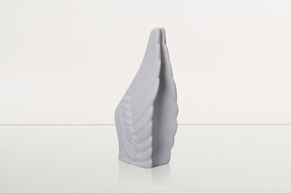 Handmade Cremation Keepsake Urn "Wings" - Small Urn | White | Ceramic - Pulvis Art Urns