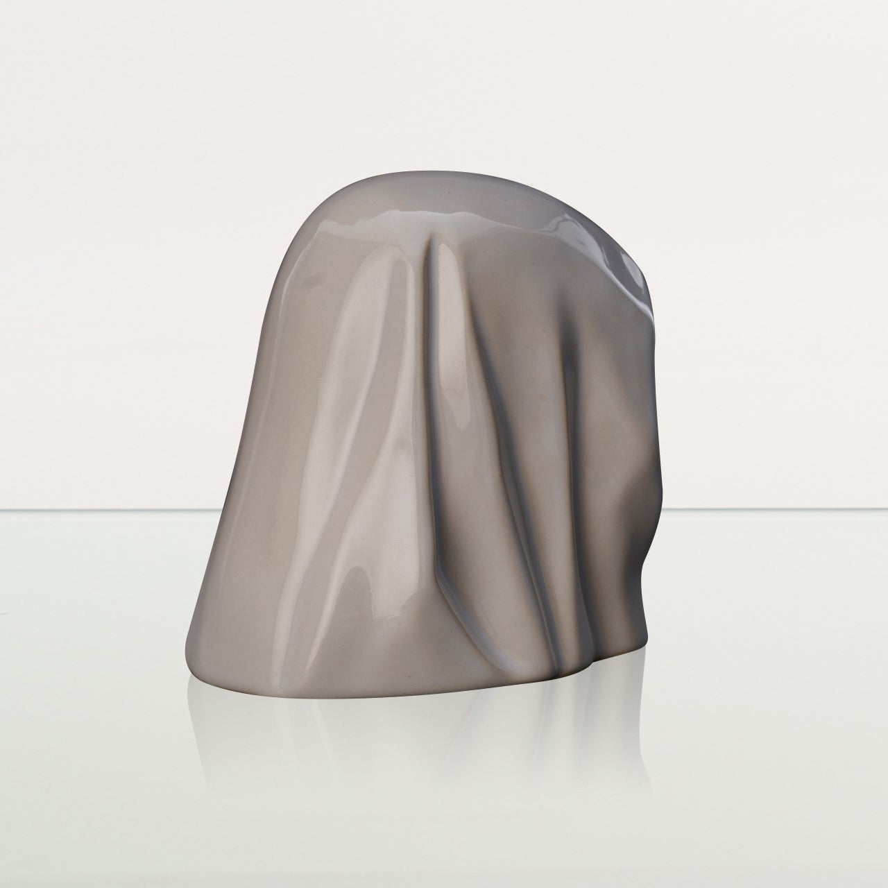 Handmade Mini Keepsake Urn "The Holy Mother" - White Mini Urn | Ceramic - Pulvis Art Urns