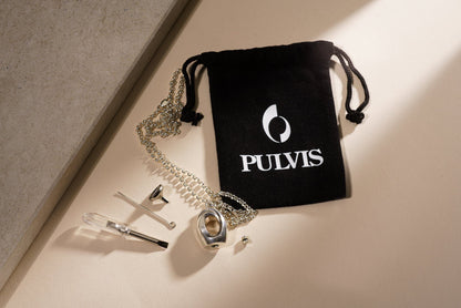 Memorial Cremation Necklace – The Passage | Silver | Handmade Cremation Jewelry - Pulvis Art Urns