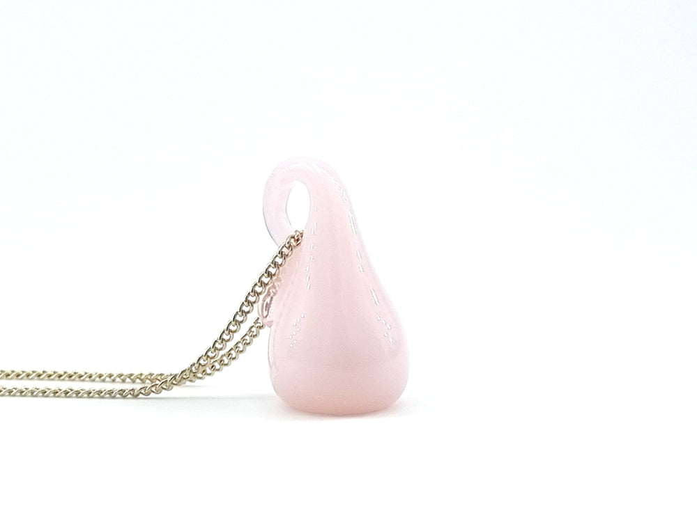 Pulvis Art Urns Pink / Gold Plated base metal Memorial Cremation Pendant "Gemma" - Jewelry | Ceramic