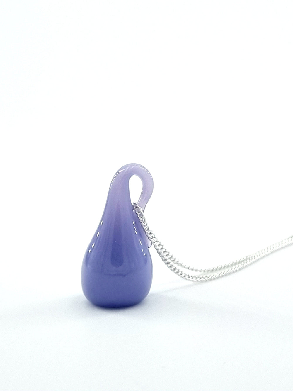 Pulvis Art Urns Lilac / Gold Plated base metal Memorial Cremation Pendant "Gemma" - Jewelry | Ceramic