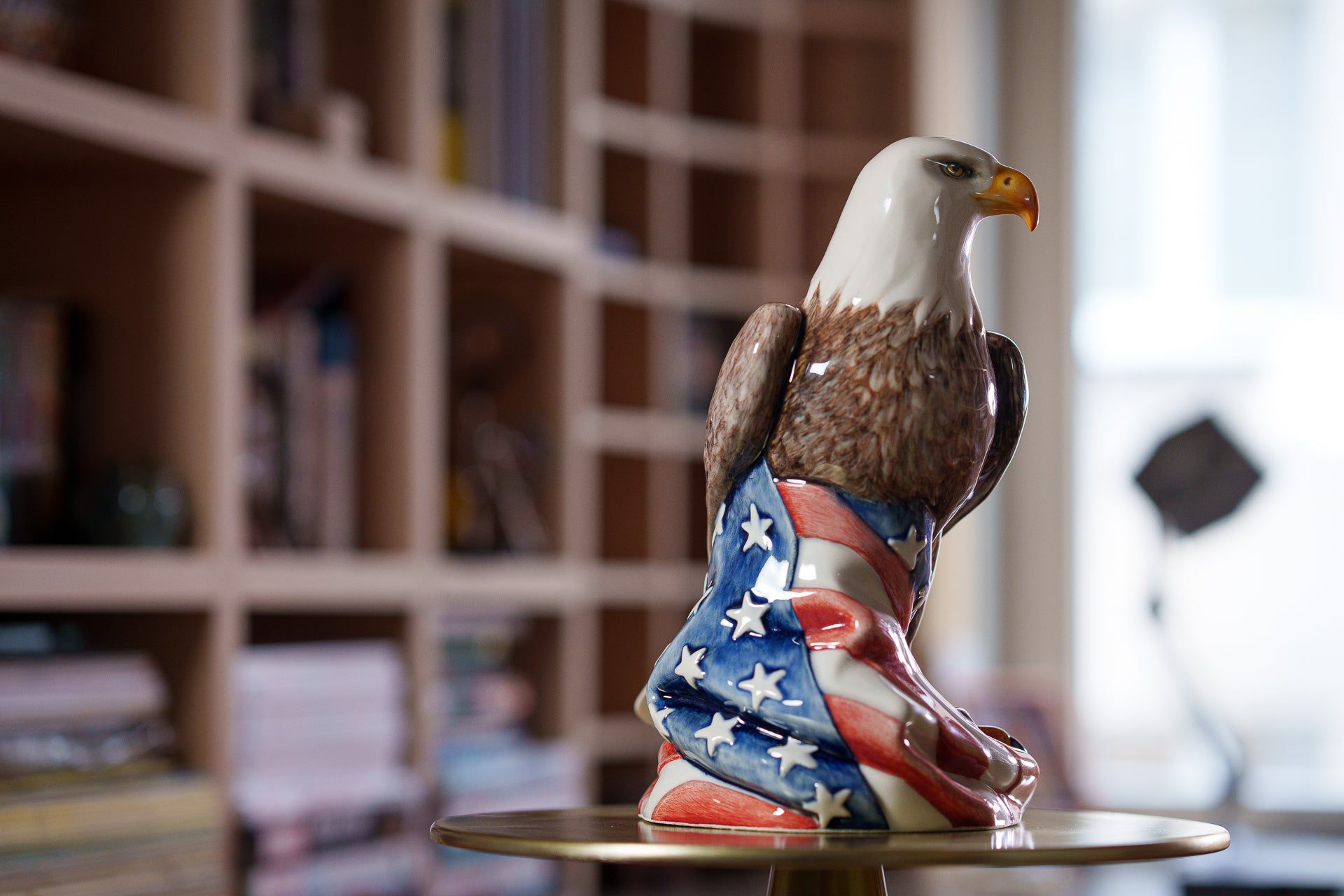 Handmade Decorated Cremation Memorial - Aquilae | Ceramic Urn - Pulvis Art Urns