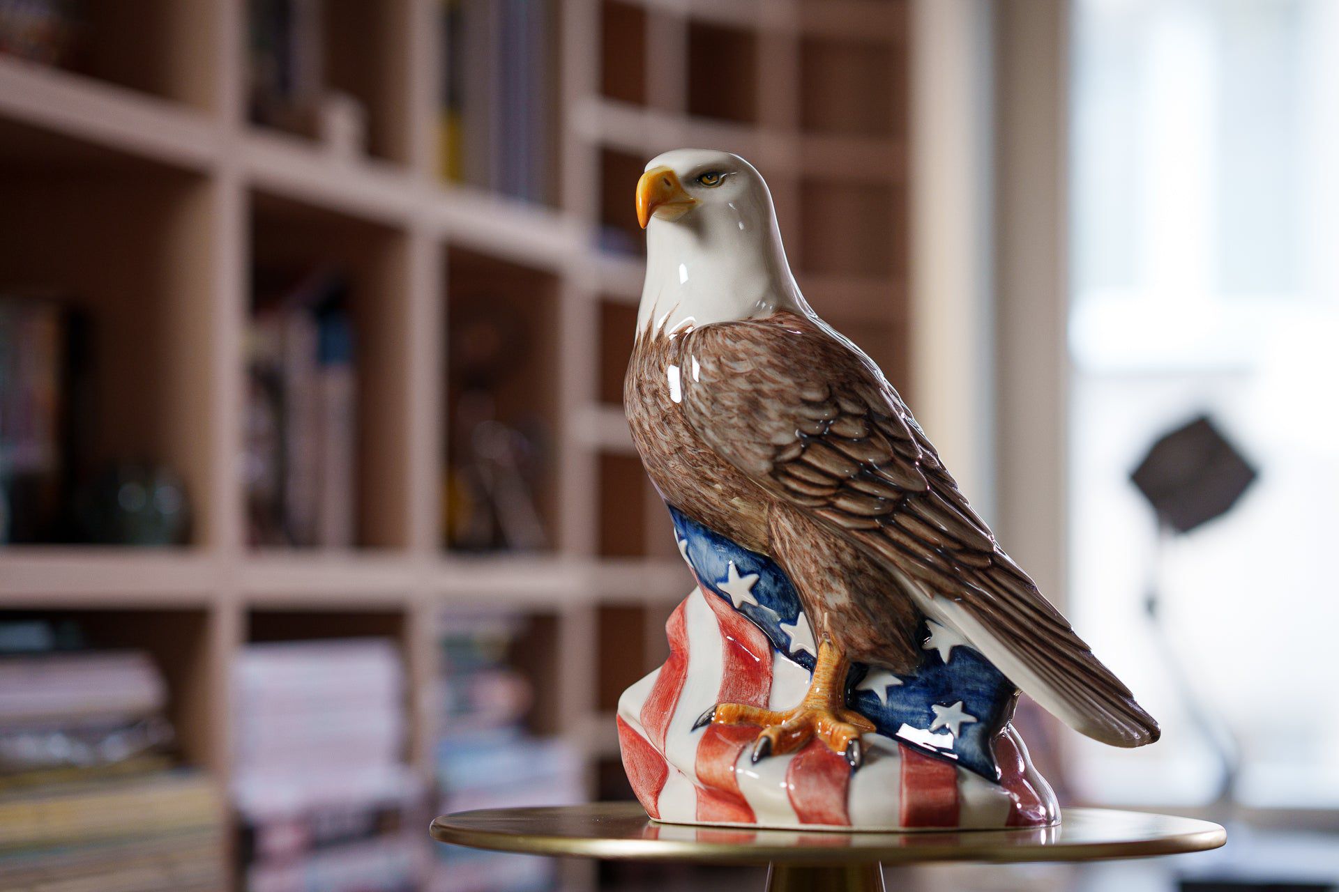 Handmade Decorated Cremation Memorial - Aquilae | Ceramic Urn - Pulvis Art Urns