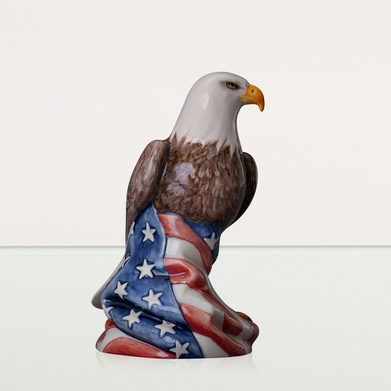 Handmade Decorated Cremation Memorial - Aquilae | Ceramic Urn - Pulvis Art Urns