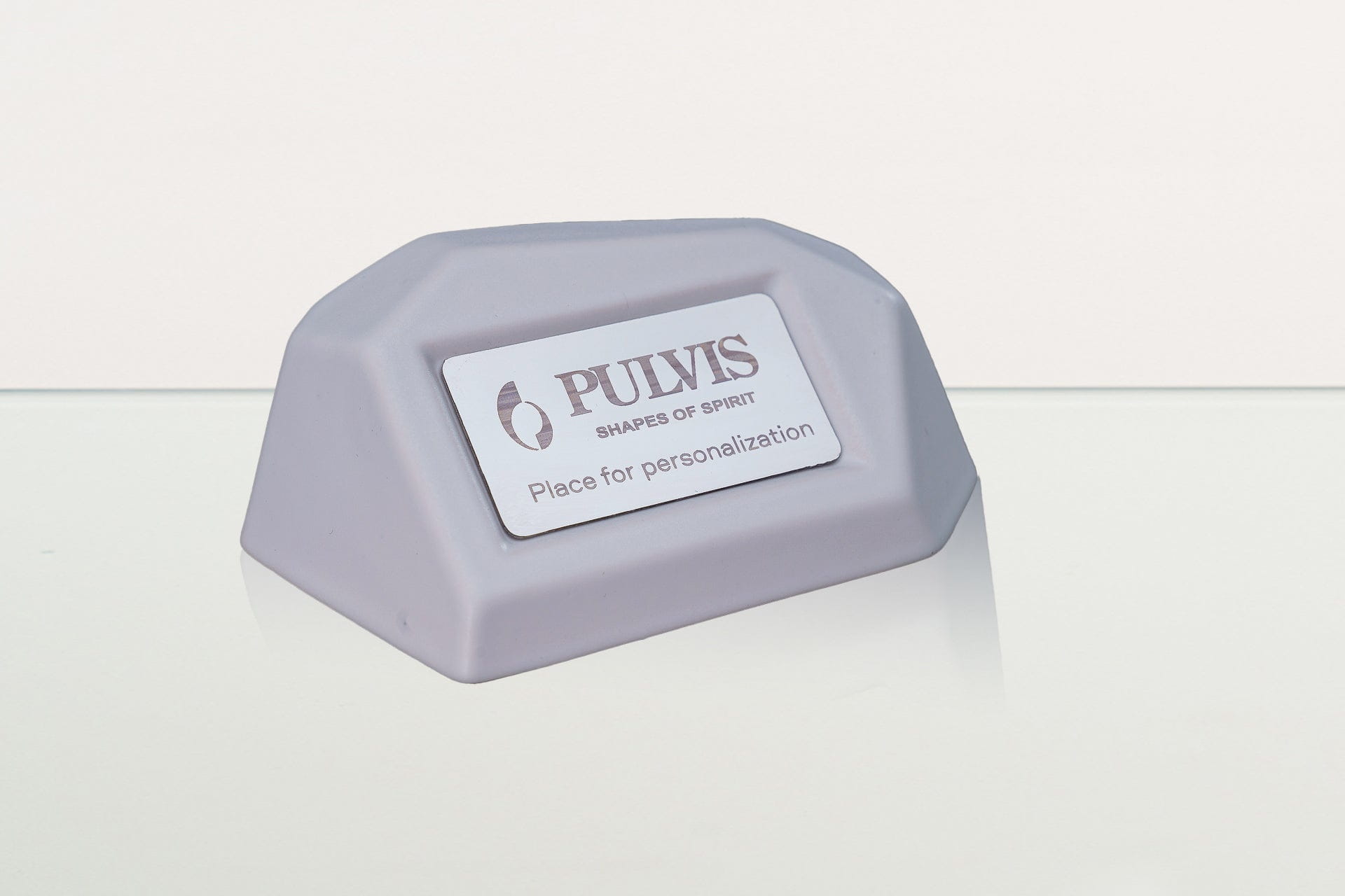 メモリアルネームプレートホルダー | 陶器 | 名入れ可能 – Pulvis Art Urns