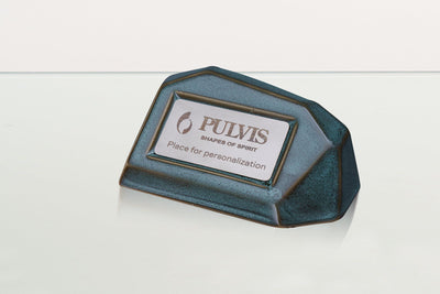Pulvis Art Urns Name Plate Holder Memorial Nameplate Holder | Ceramic | Personalizable