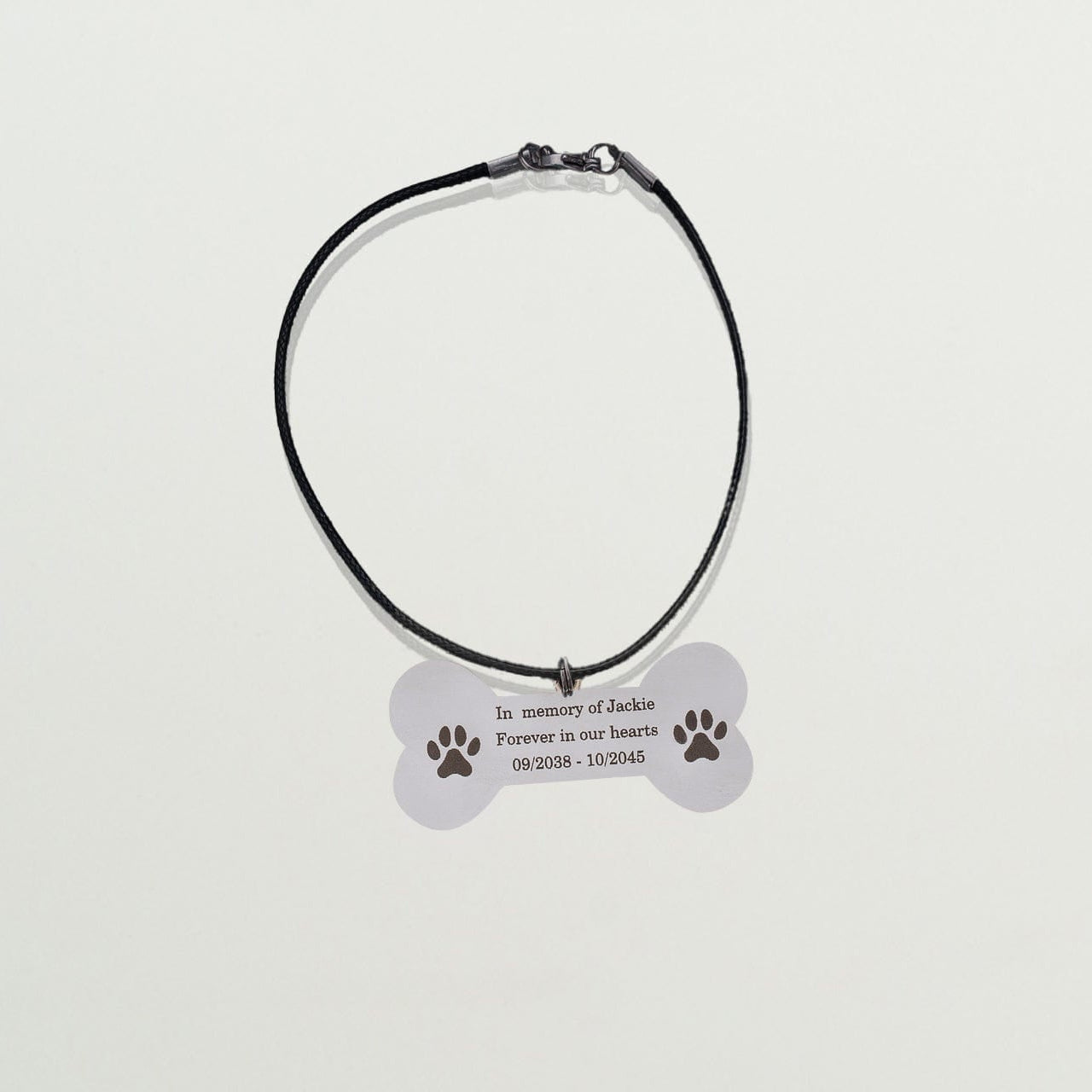 Pet Necklace for Personalization | Stainless Steel - Pulvis Art Urns