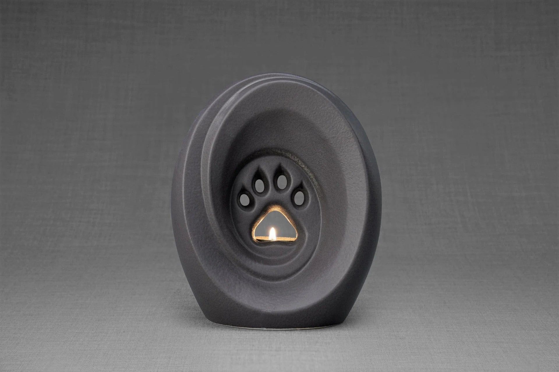 Paw Memorial Bundle - 4 Pieces - Portrait | Urn | Nameplate Holder | Scented Candle - Pulvis Art Urns