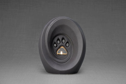 Paw Memorial Bundle - 4 Pieces - Portrait | Urn | Nameplate Holder | Scented Candle - Pulvis Art Urns