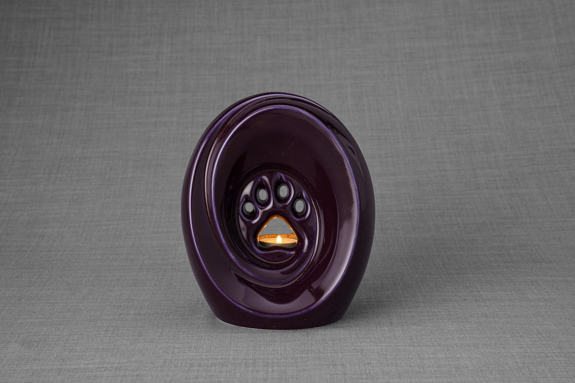 Paw Memorial Bundle - 4 Pieces - Portrait | Urn | Nameplate Holder | Scented Candle - Pulvis Art Urns