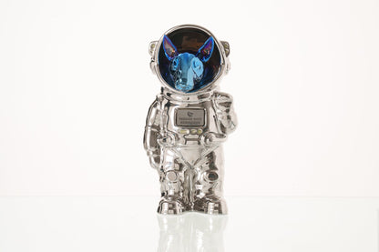 Pulvis Art Urns Pet Cremation Urn Platinum / Glossy Blue / Yes (+$50) Dog Cremation Urn Bull Terrier - Customizable Figure | Pet Urn